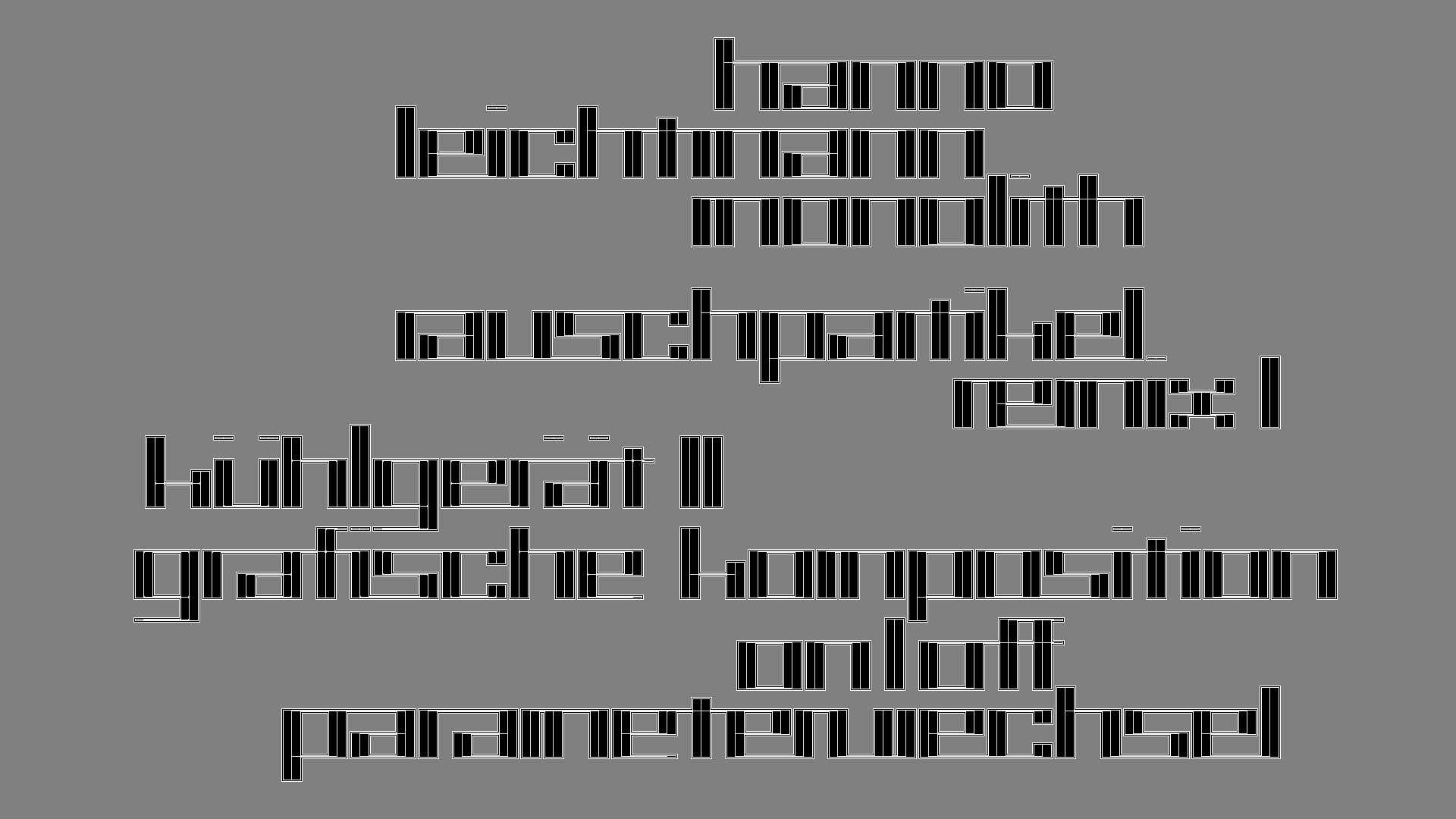 2021-03-10 Hanno Leichtmann - 1996 Monolith (rauschpartikel Remix 1 - 3)